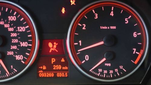 What should be done when the car airbag malfunctions?