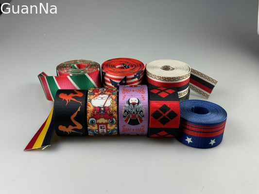 10.00cm * 10.00cm * 15.00cm Package Size CCC Recycled Eco-Friendly Polyester Webbing Seat Belt Woven Webbing in Vibrant Color