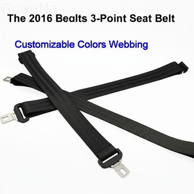 For 2016 Mercedes-Benz V-Class 3-Point Seat Belt  Customizable Colors Webbing