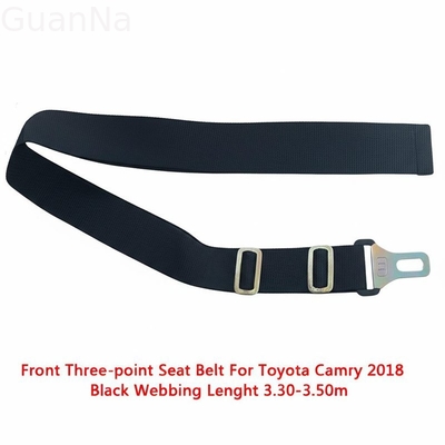 Toyota Camry 2018 Front Seat Belt Black Webbing 3.30-3.50m