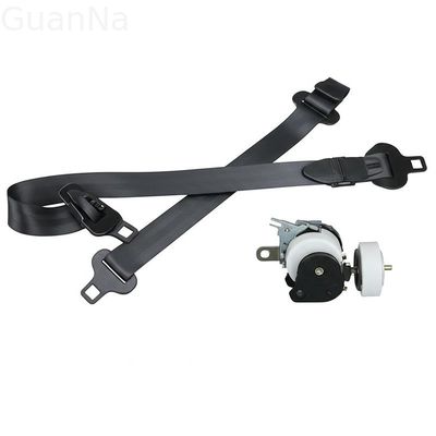Three-Point Seat Belt Assembly for Toyota Corolla 2019 Rear Seat with 3.30-3.50 m Length Black Webbing