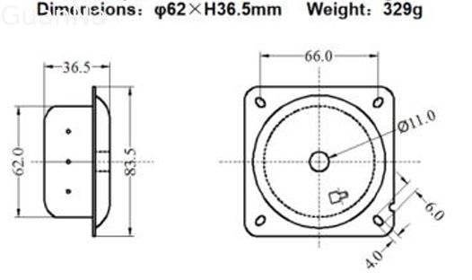 Original Airbag Gas Inflator for Driver and Passenger Airbag with High-Quality Alloy and Precise ∅62mm*H36.5mm Dimensions