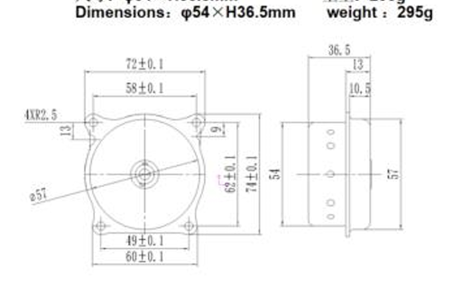 Original Airbag Gas Inflator ∅54mm*H36.5mm Dimensions For Driver Passenger Airbag
