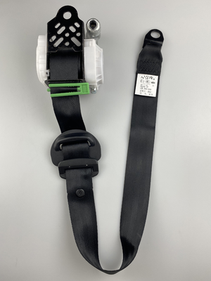 Three-Point Seat Belt Assembly for KIA K2 with 3.30-3.50m Black Webbing and Emergency Locking Retractor